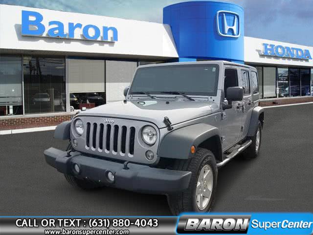 2016 Jeep Wrangler Unlimited Unlimited Sport, available for sale in Patchogue, New York | Baron Supercenter. Patchogue, New York
