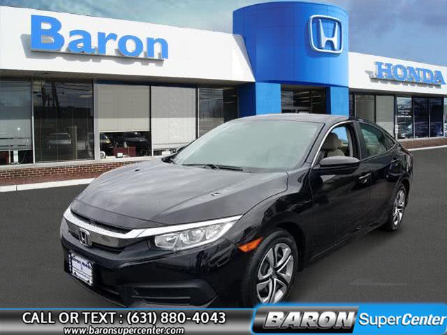 2016 Honda Civic Sedan LX, available for sale in Patchogue, New York | Baron Supercenter. Patchogue, New York