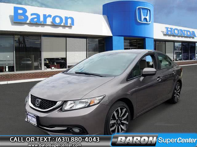 2015 Honda Civic Sedan EX-L, available for sale in Patchogue, New York | Baron Supercenter. Patchogue, New York