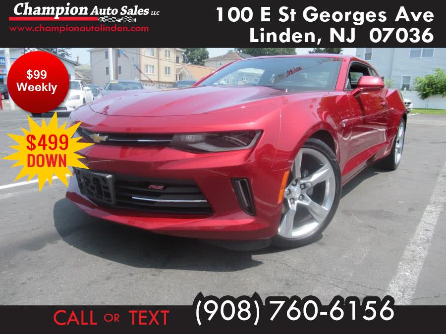 2016 Chevrolet Camaro 2dr Cpe RS, available for sale in Linden, New Jersey | Champion Used Auto Sales. Linden, New Jersey