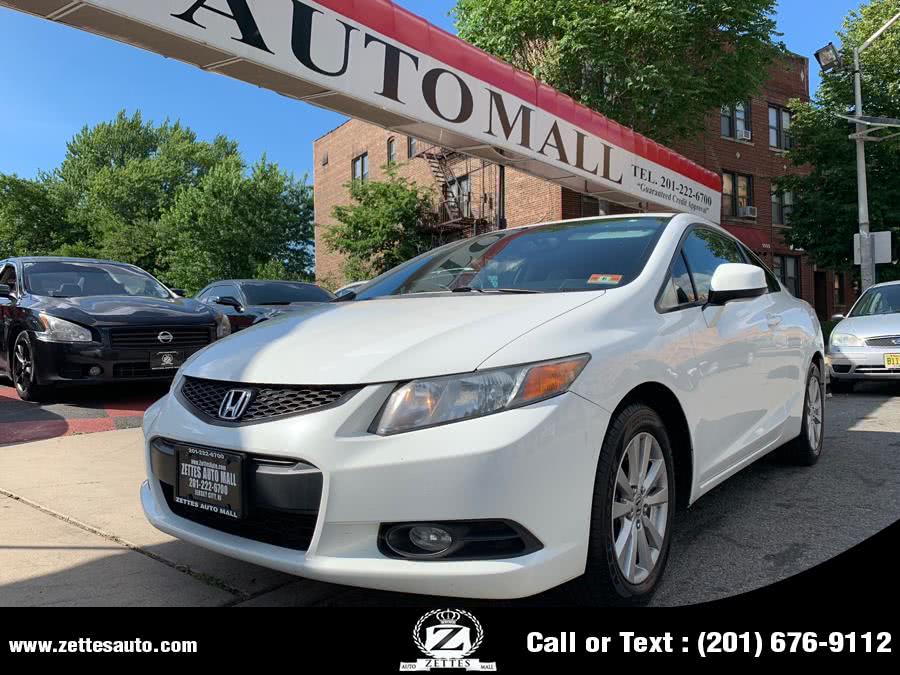 2012 Honda Civic Cpe 2dr Auto EX, available for sale in Jersey City, New Jersey | Zettes Auto Mall. Jersey City, New Jersey
