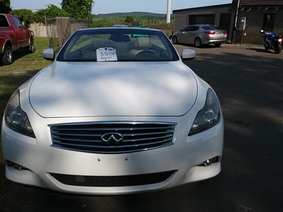 2011 Infiniti G37 Convertible 2dr Base, available for sale in Hamden, Connecticut | 5M Motor Corp. Hamden, Connecticut 2011 Infiniti G37 Convertible 2dr Base, available for sale in Hamden, Connecticut | 5M Motor Corp. Hamden, Connecticut