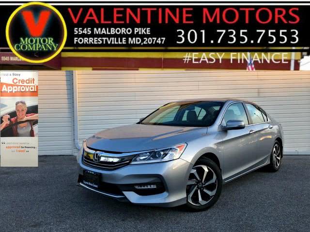 2016 Honda Accord Sedan EX-L, available for sale in Forestville, Maryland | Valentine Motor Company. Forestville, Maryland