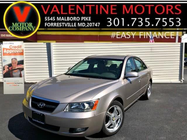 2006 Hyundai Sonata GLS, available for sale in Forestville, Maryland | Valentine Motor Company. Forestville, Maryland