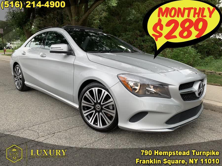 2018 Mercedes-Benz CLA-Class CLA 250 4MATIC Coupe, available for sale in Franklin Square, New York | Luxury Motor Club. Franklin Square, New York