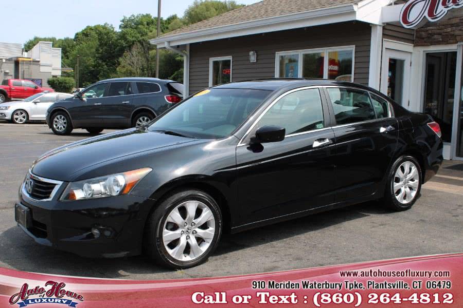 2010 Honda Accord Sdn 4dr V6 Auto EX-L, available for sale in Plantsville, Connecticut | Auto House of Luxury. Plantsville, Connecticut