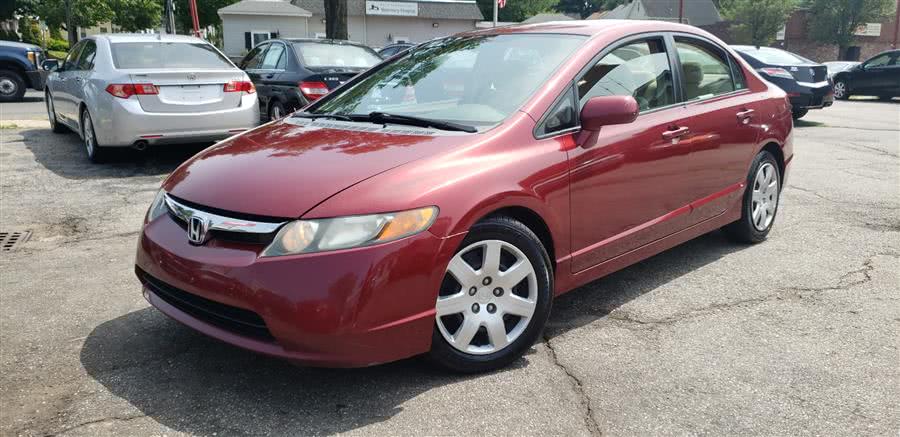 2008 Honda Civic Sdn 4dr Auto LX, available for sale in Springfield, Massachusetts | Absolute Motors Inc. Springfield, Massachusetts