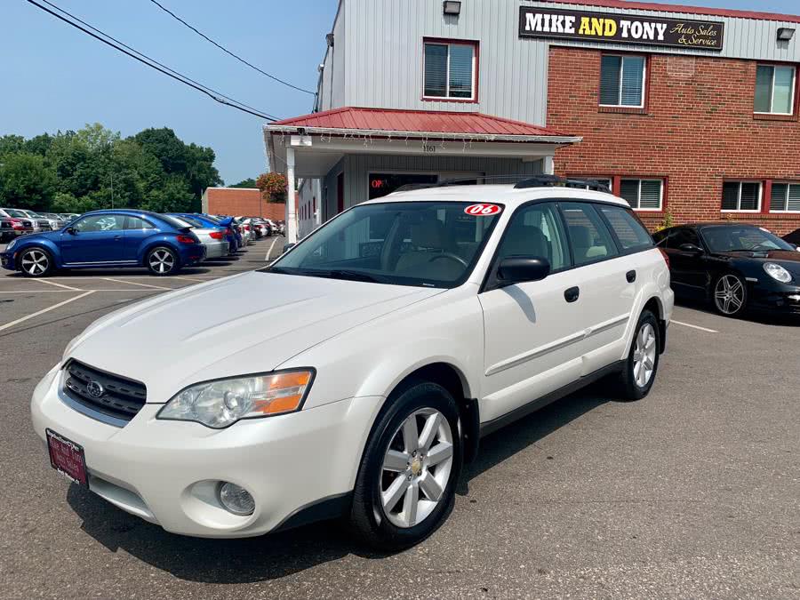 2006 Subaru Legacy Wagon Outback 2.5i Auto, available for sale in South Windsor, Connecticut | Mike And Tony Auto Sales, Inc. South Windsor, Connecticut