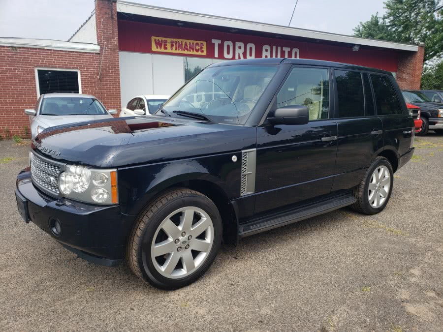 2007 Land Rover Range Rover 4WD 4dr HSE DVD Navi Back up Camera, available for sale in East Windsor, Connecticut | Toro Auto. East Windsor, Connecticut