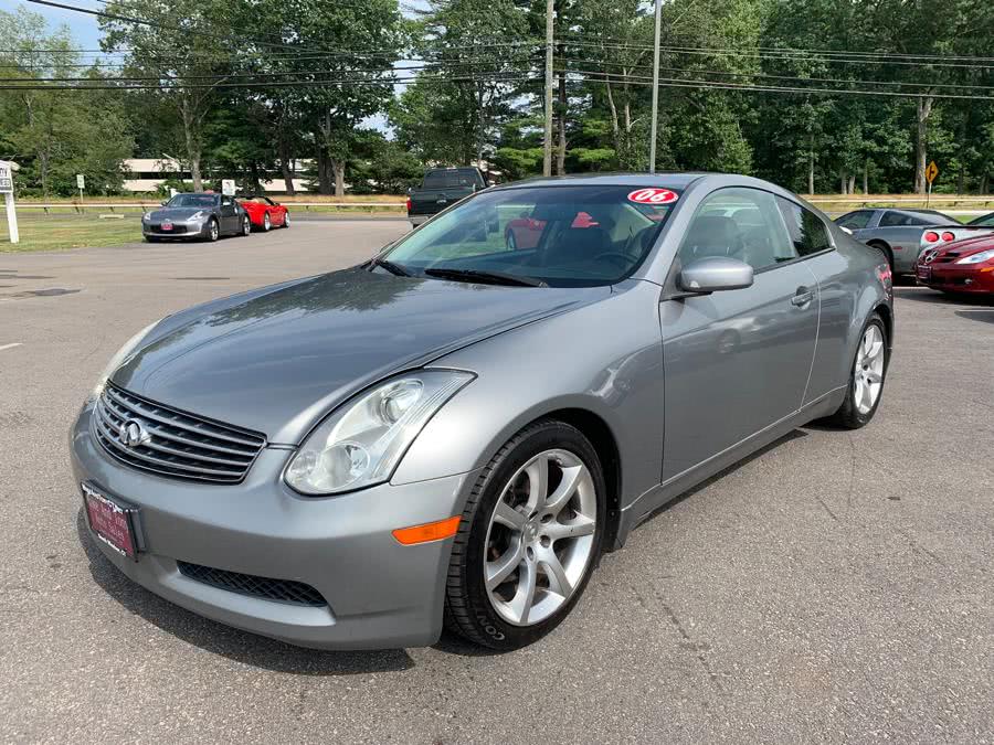 2006 Infiniti G35 Coupe 2dr Cpe Manual, available for sale in South Windsor, Connecticut | Mike And Tony Auto Sales, Inc. South Windsor, Connecticut