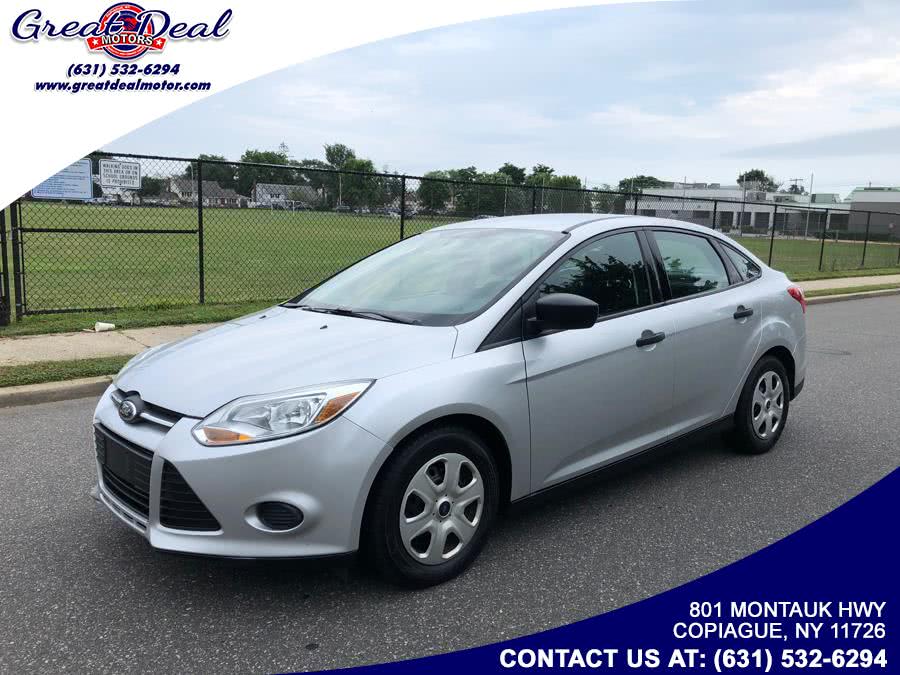 2013 Ford Focus 4dr Sdn S, available for sale in Copiague, New York | Great Deal Motors. Copiague, New York