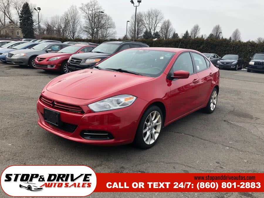 2013 Dodge Dart 4dr Sdn SXT, available for sale in East Windsor, Connecticut | Stop & Drive Auto Sales. East Windsor, Connecticut
