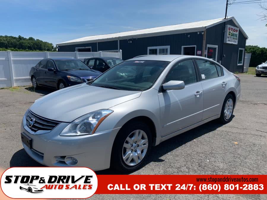 2012 Nissan Altima 4dr Sdn I4 CVT 2.5 S, available for sale in East Windsor, Connecticut | Stop & Drive Auto Sales. East Windsor, Connecticut