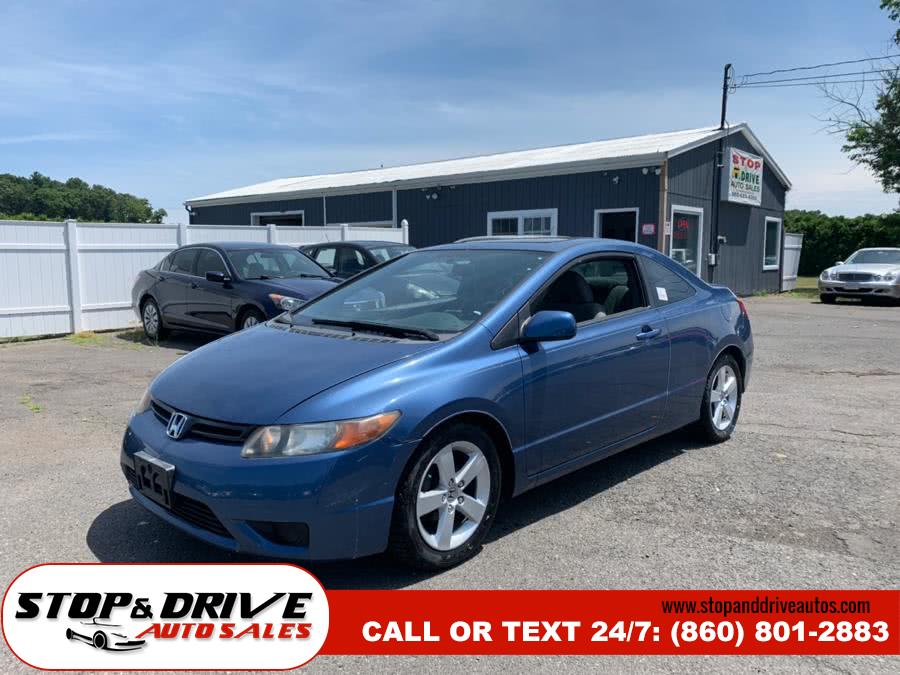 2007 Honda Civic Cpe 2dr AT EX, available for sale in East Windsor, Connecticut | Stop & Drive Auto Sales. East Windsor, Connecticut