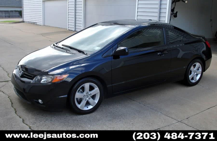 2006 Honda Civic Cpe LX AT, available for sale in North Branford, Connecticut | LeeJ's Auto Sales & Service. North Branford, Connecticut