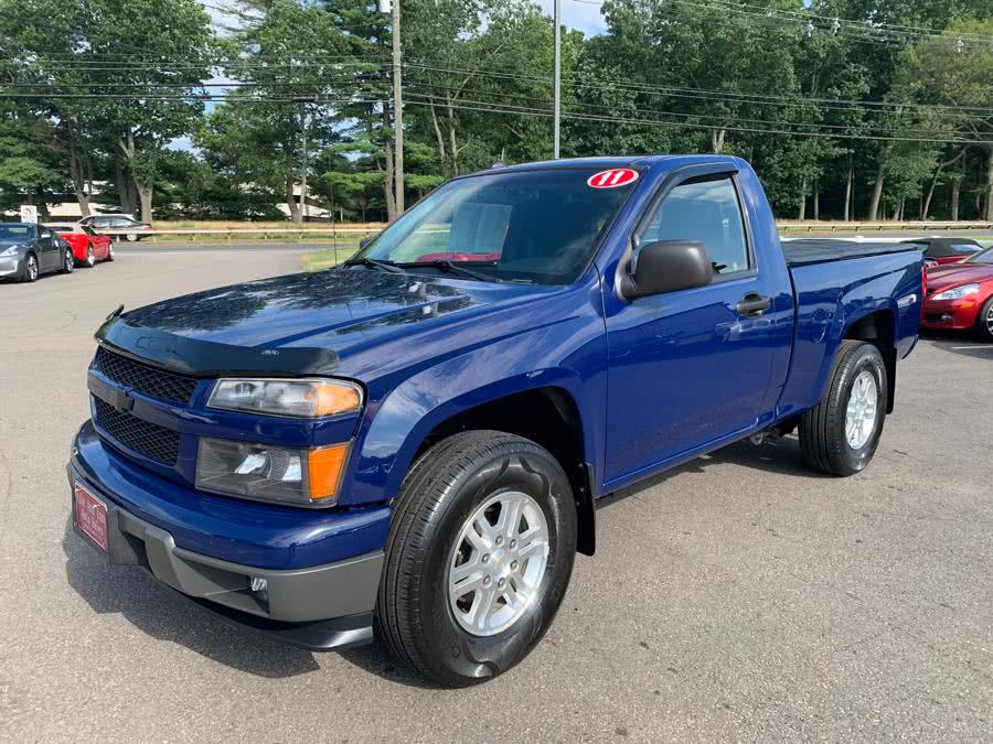 2011 Chevrolet Colorado 4WD Reg Cab 111.2" LT w/1LT, available for sale in South Windsor, Connecticut | Mike And Tony Auto Sales, Inc. South Windsor, Connecticut