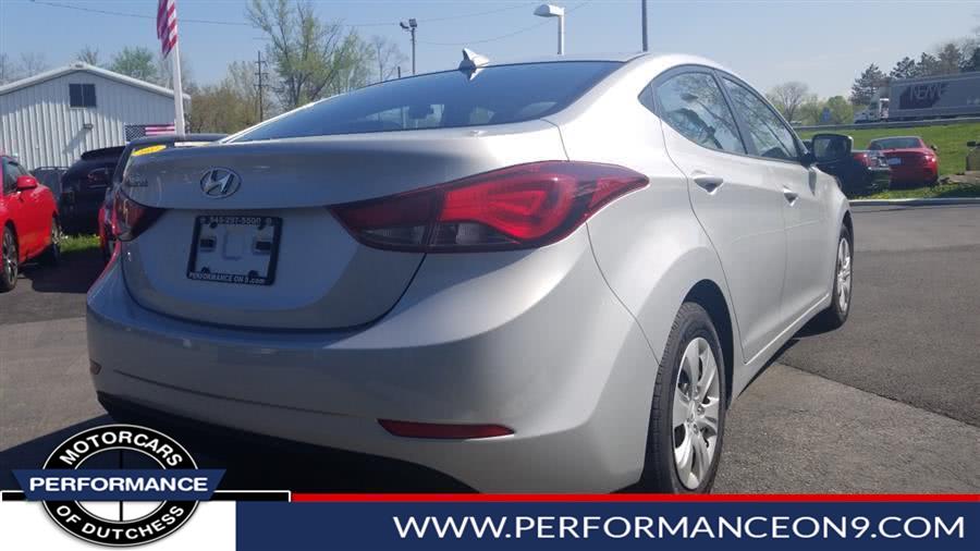 2016 Hyundai Elantra 4dr Sdn Auto SE (Alabama Plant), available for sale in Wappingers Falls, New York | Performance Motor Cars. Wappingers Falls, New York 2016 Hyundai Elantra 4dr Sdn Auto SE (Alabama Plant), available for sale in Wappingers Falls, New York | Performance Motor Cars. Wappingers Falls, New York