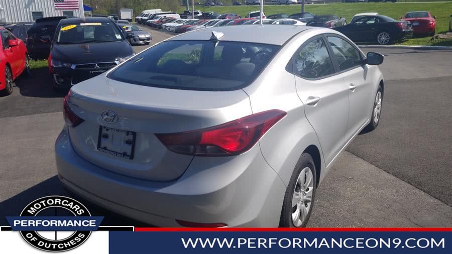 2016 Hyundai Elantra 4dr Sdn Auto SE (Alabama Plant), available for sale in Wappingers Falls, New York | Performance Motor Cars. Wappingers Falls, New York 2016 Hyundai Elantra 4dr Sdn Auto SE (Alabama Plant), available for sale in Wappingers Falls, New York | Performance Motor Cars. Wappingers Falls, New York