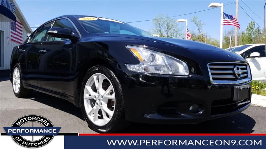 2014 Nissan Maxima 4dr Sdn 3.5 SV w/Premium Pkg, available for sale in Wappingers Falls, New York | Performance Motor Cars. Wappingers Falls, New York