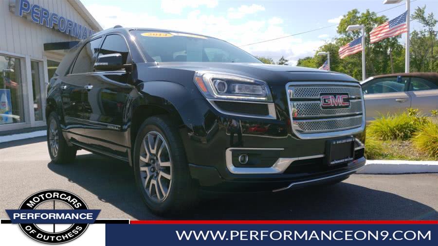 2014 GMC Acadia AWD 4dr Denali, available for sale in Wappingers Falls, New York | Performance Motor Cars. Wappingers Falls, New York
