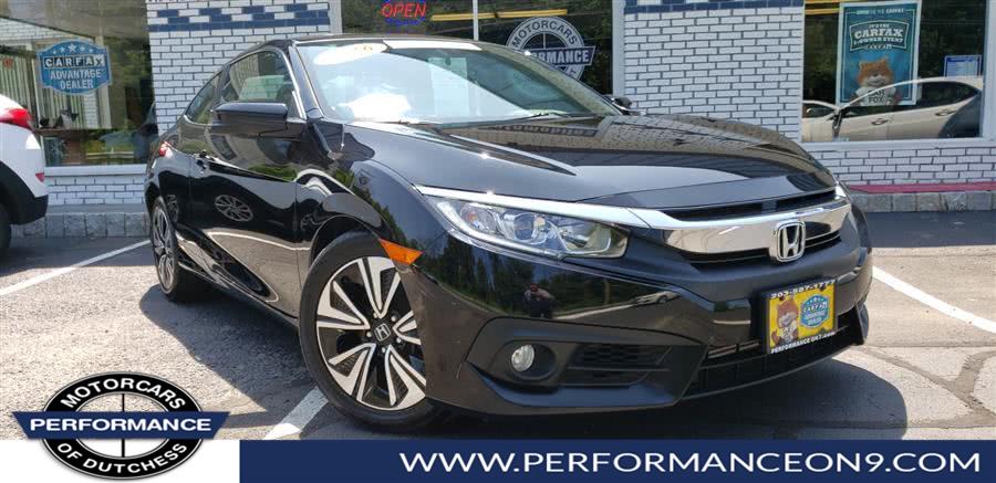2016 Honda Civic Coupe 2dr CVT EX-L, available for sale in Wappingers Falls, New York | Performance Motor Cars. Wappingers Falls, New York