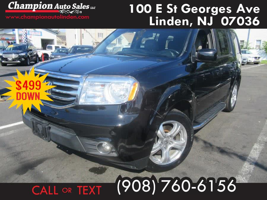 2014 Honda Pilot 4WD 4dr EX-L w/Navi, available for sale in Linden, New Jersey | Champion Used Auto Sales. Linden, New Jersey