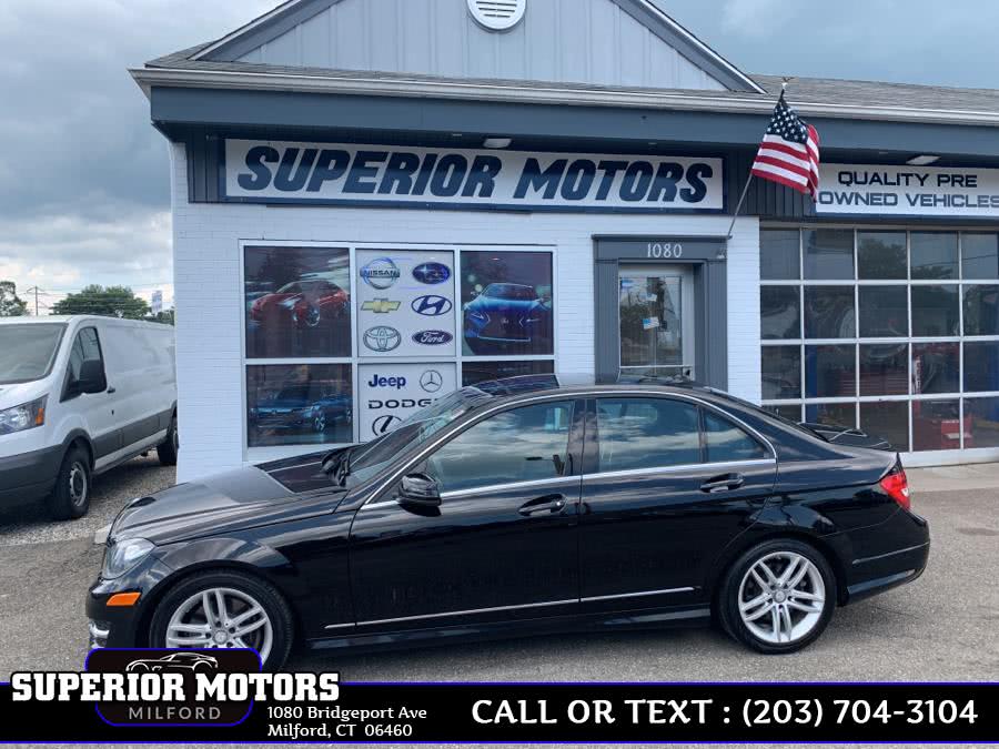 2013 Mercedes-Benz C300 SPORT 4MATIC C-Class 4dr Sdn C300 Sport 4MATIC, available for sale in Milford, Connecticut | Superior Motors LLC. Milford, Connecticut