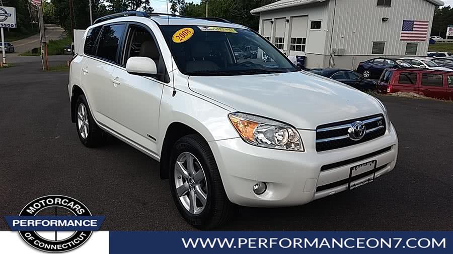 2008 Toyota RAV4 4WD 4dr V6 5-Spd AT Ltd (Natl), available for sale in Wilton, Connecticut | Performance Motor Cars Of Connecticut LLC. Wilton, Connecticut