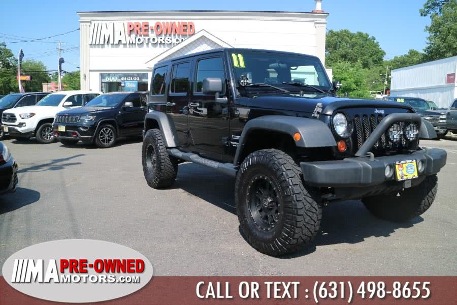 2011 Jeep Wrangler Unlimited 4WD 4dr Sport, available for sale in Huntington Station, New York | M & A Motors. Huntington Station, New York