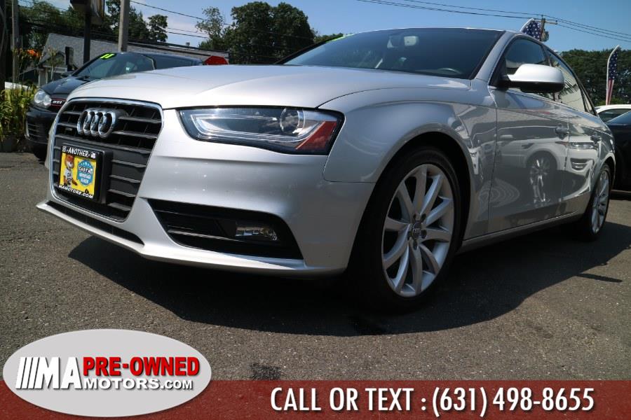 2013 Audi A4 4dr Sdn Man quattro 2.0T Premium Plus, available for sale in Huntington Station, New York | M & A Motors. Huntington Station, New York 2013 Audi A4 4dr Sdn Man quattro 2.0T Premium Plus, available for sale in Huntington Station, New York | M & A Motors. Huntington Station, New York