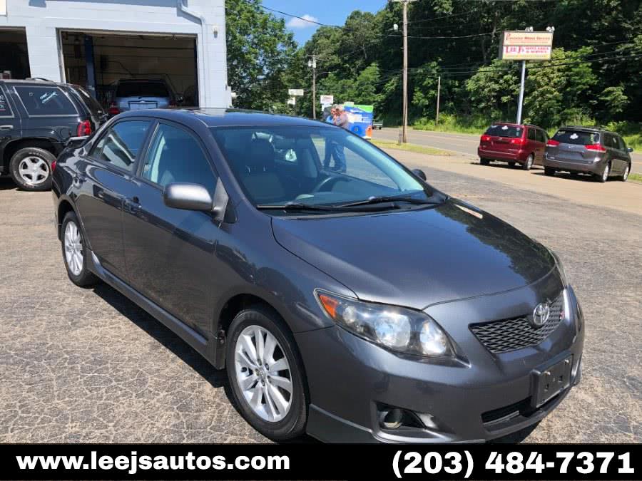 2010 Toyota Corolla 4dr Sdn Man S (Natl), available for sale in North Branford, Connecticut | LeeJ's Auto Sales & Service. North Branford, Connecticut