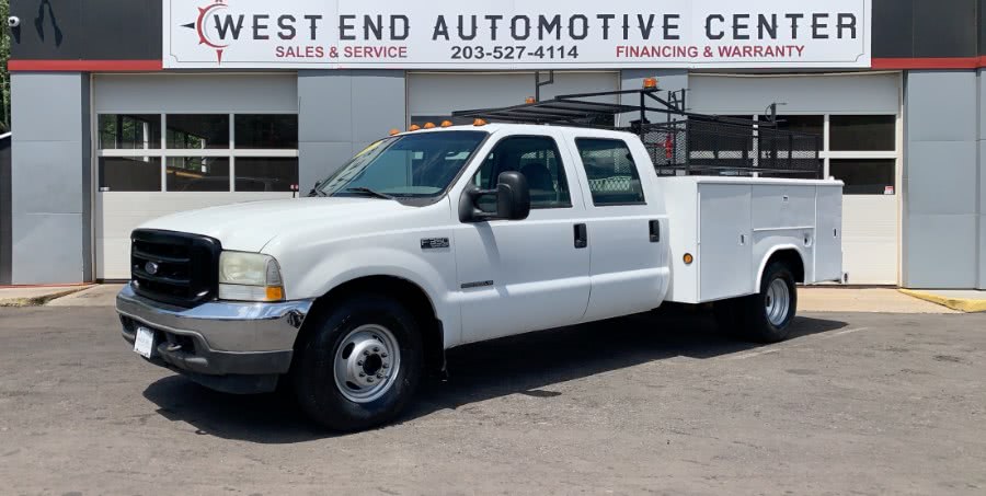 2002 Ford Super Duty F-350 DRW Crew Cab 176" WB 60" CA XL, available for sale in Waterbury, Connecticut | West End Automotive Center. Waterbury, Connecticut
