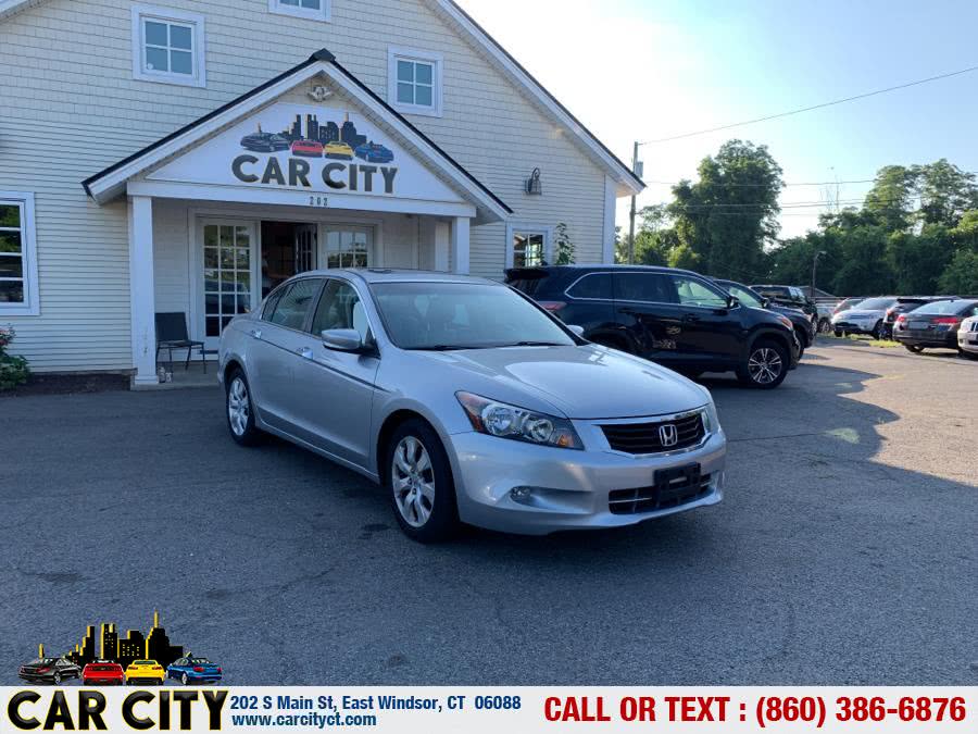 2010 Honda Accord Sdn 4dr V6 Auto EX-L, available for sale in East Windsor, Connecticut | Car City LLC. East Windsor, Connecticut