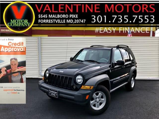 2006 Jeep Liberty Sport, available for sale in Forestville, Maryland | Valentine Motor Company. Forestville, Maryland