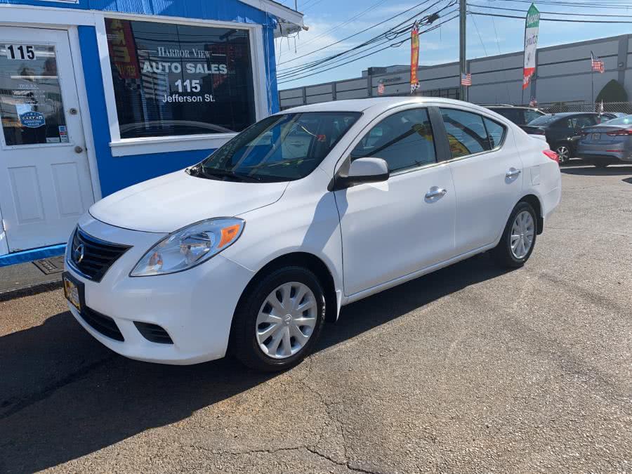 2013 Nissan Versa 4dr Sdn CVT 1.6 SV, available for sale in Stamford, Connecticut | Harbor View Auto Sales LLC. Stamford, Connecticut