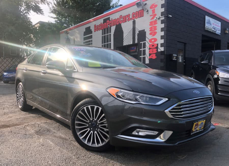 2018 Ford Fusion TITANIUM AWD Ecoboost, available for sale in Chelsea, Massachusetts | Boston Prime Cars Inc. Chelsea, Massachusetts
