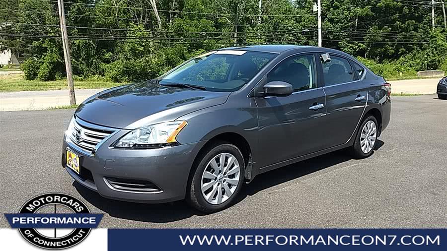 2015 Nissan Sentra 4dr Sdn I4 CVT SV, available for sale in Wilton, Connecticut | Performance Motor Cars Of Connecticut LLC. Wilton, Connecticut