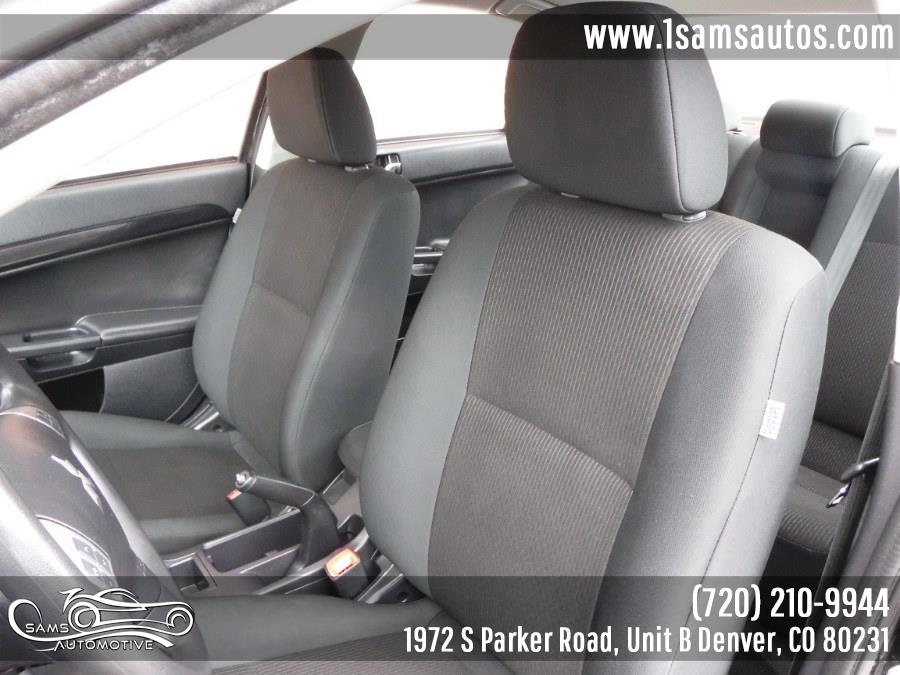 2016 Mitsubishi Lancer 4dr Sdn CVT ES FWD, available for sale in Denver, Colorado | Sam's Automotive. Denver, Colorado 2016 Mitsubishi Lancer 4dr Sdn CVT ES FWD, available for sale in Denver, Colorado | Sam's Automotive. Denver, Colorado