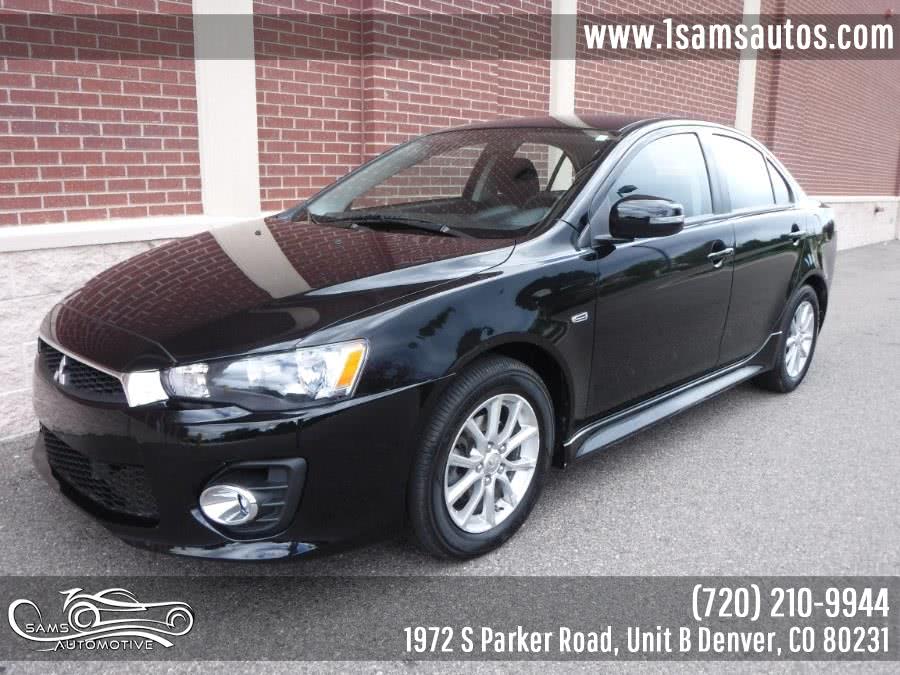2016 Mitsubishi Lancer 4dr Sdn CVT ES FWD, available for sale in Denver, Colorado | Sam's Automotive. Denver, Colorado 2016 Mitsubishi Lancer 4dr Sdn CVT ES FWD, available for sale in Denver, Colorado | Sam's Automotive. Denver, Colorado