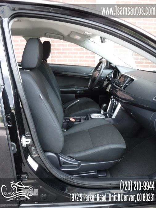 2016 Mitsubishi Lancer 4dr Sdn CVT ES FWD, available for sale in Denver, Colorado | Sam's Automotive. Denver, Colorado 2016 Mitsubishi Lancer 4dr Sdn CVT ES FWD, available for sale in Denver, Colorado | Sam's Automotive. Denver, Colorado