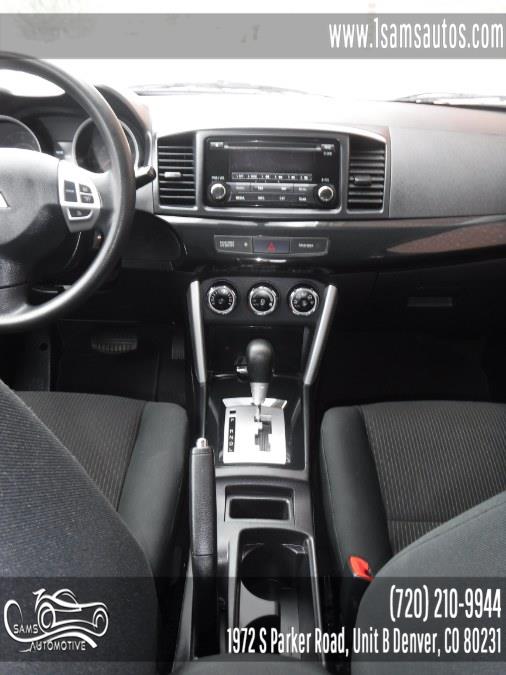 2016 Mitsubishi Lancer 4dr Sdn CVT ES FWD, available for sale in Denver, Colorado | Sam's Automotive. Denver, Colorado 2016 Mitsubishi Lancer 4dr Sdn CVT ES FWD, available for sale in Denver, Colorado | Sam's Automotive. Denver, Colorado
