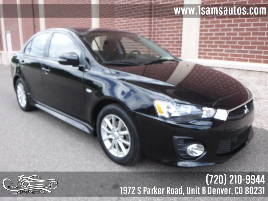 2016 Mitsubishi Lancer 4dr Sdn CVT ES FWD, available for sale in Denver, Colorado | Sam's Automotive. Denver, Colorado 2016 Mitsubishi Lancer 4dr Sdn CVT ES FWD, available for sale in Denver, Colorado | Sam's Automotive. Denver, Colorado