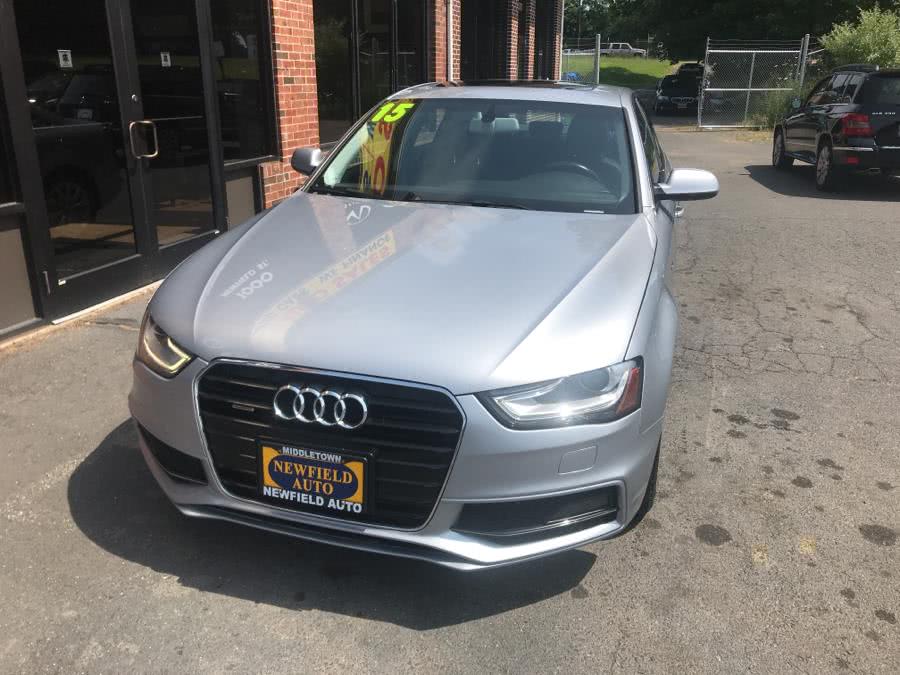 2015 Audi A4 4dr Sdn Auto quattro 2.0T Premium, available for sale in Middletown, Connecticut | Newfield Auto Sales. Middletown, Connecticut