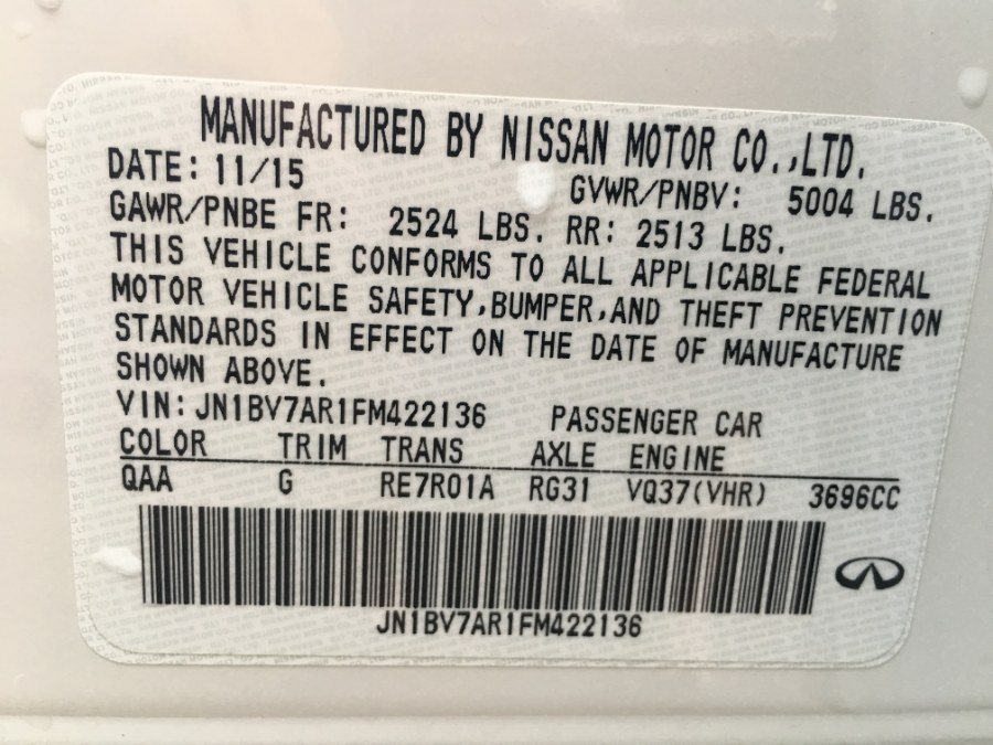 2015 INFINITI Q50 4dr Sdn Sport AWD, available for sale in Bristol, Connecticut | Bristol Auto Center LLC. Bristol, Connecticut 2015 INFINITI Q50 4dr Sdn Sport AWD, available for sale in Bristol, Connecticut | Bristol Auto Center LLC. Bristol, Connecticut