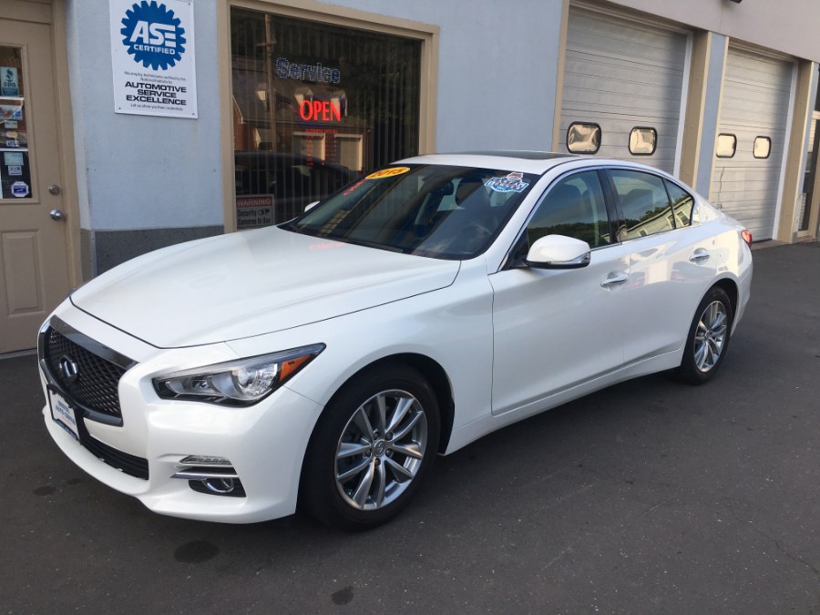 2015 INFINITI Q50 4dr Sdn Sport AWD, available for sale in Bristol, Connecticut | Bristol Auto Center LLC. Bristol, Connecticut 2015 INFINITI Q50 4dr Sdn Sport AWD, available for sale in Bristol, Connecticut | Bristol Auto Center LLC. Bristol, Connecticut