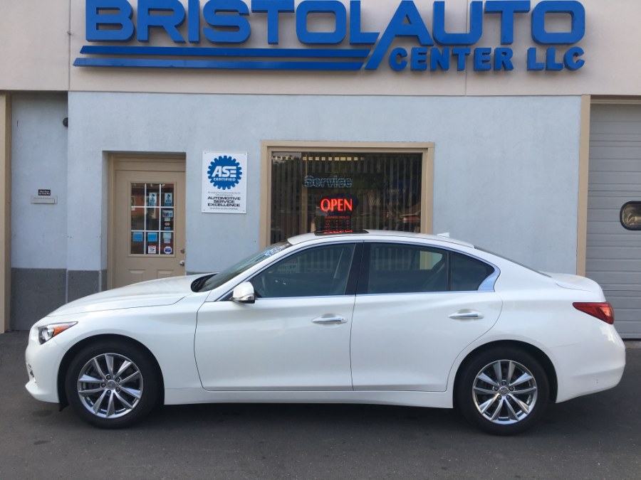 2015 INFINITI Q50 4dr Sdn Sport AWD, available for sale in Bristol, Connecticut | Bristol Auto Center LLC. Bristol, Connecticut 2015 INFINITI Q50 4dr Sdn Sport AWD, available for sale in Bristol, Connecticut | Bristol Auto Center LLC. Bristol, Connecticut