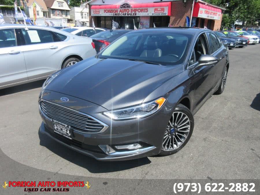2017 Ford Fusion Titanium FWD, available for sale in Irvington, New Jersey | Foreign Auto Imports. Irvington, New Jersey