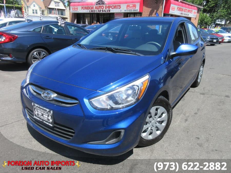 2017 Hyundai Accent SE Sedan Automatic, available for sale in Irvington, New Jersey | Foreign Auto Imports. Irvington, New Jersey