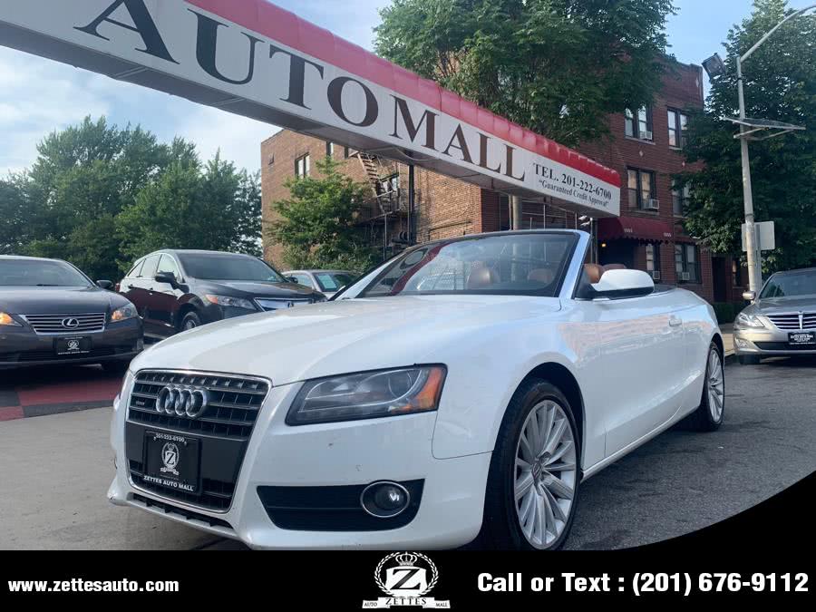 2012 Audi A5 2dr Cabriolet Auto quattro 2.0T Premium Plus, available for sale in Jersey City, New Jersey | Zettes Auto Mall. Jersey City, New Jersey