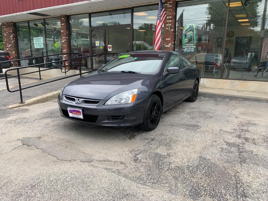 2007 Honda Accord Cpe 2dr I4 AT LX, available for sale in Barre, Vermont | Routhier Auto Center. Barre, Vermont
